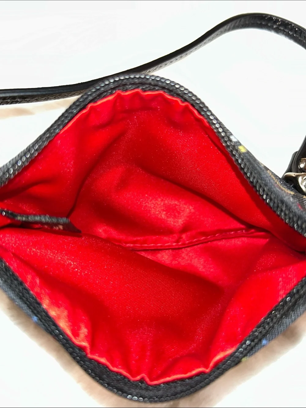 Coach Poppy Signature Tartan Plaid Wristlet - Excellent Condition!